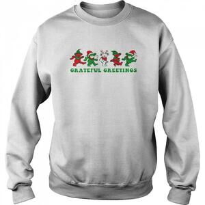 Grateful Greetings Christmas Sweatshirt